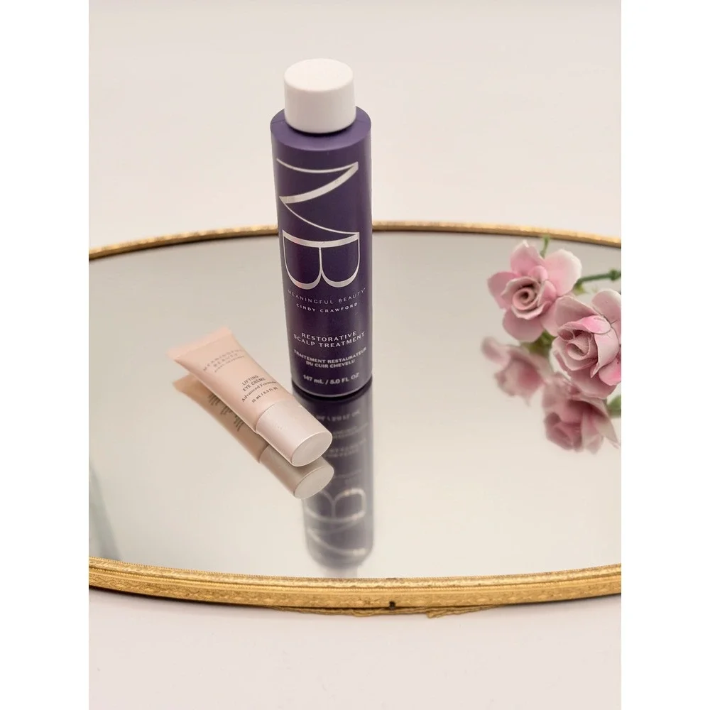 Meaningful Beauty Cindy Crawford Lifting Eye Creme & Restorative Scalp Treatment